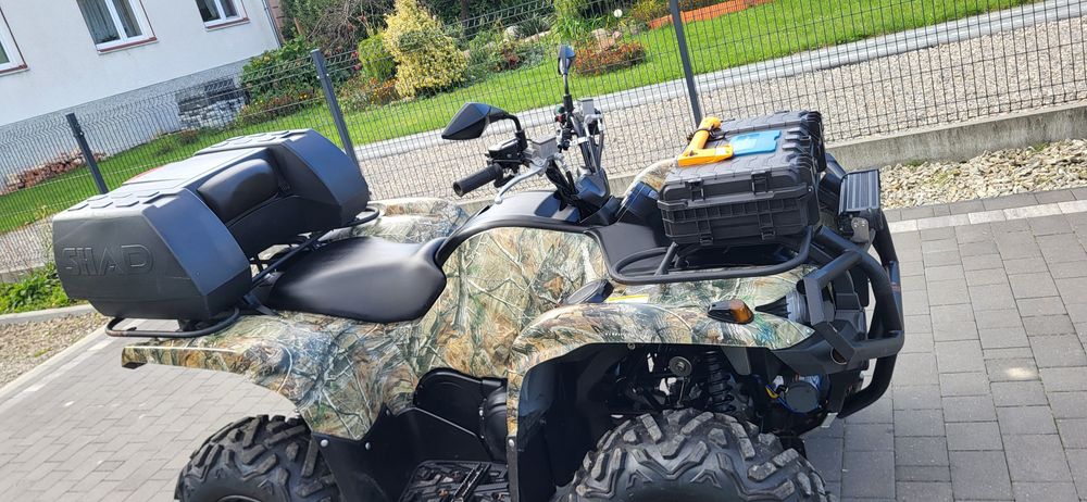 Yamaha grizzli 700 z wspomaganiem
