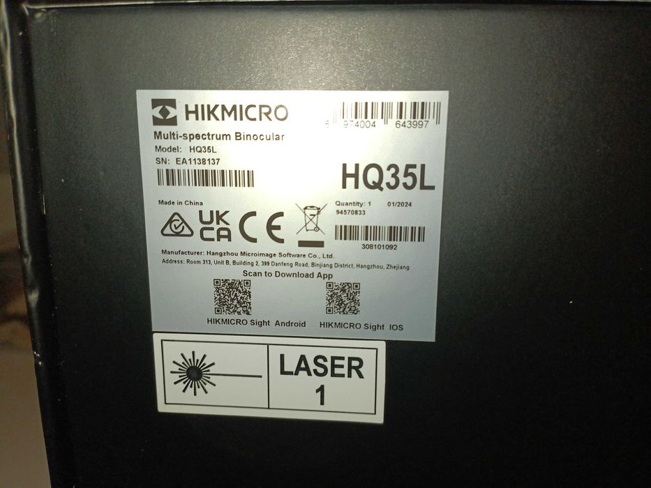 Hikmicro Habrok termowizor noktowizor dalmierz lornetka