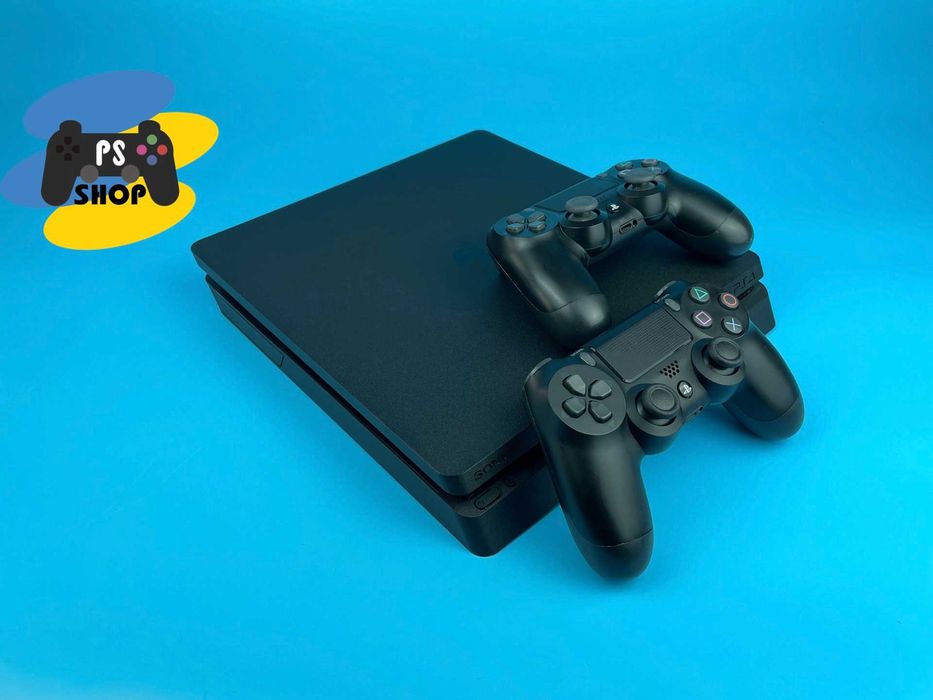 Playstation 4 Slim 1ТБ, Два джойстики