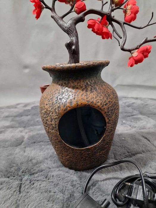 Duża fontanna pokojowa, wodospad, fontanna stołowa, dekoracja,