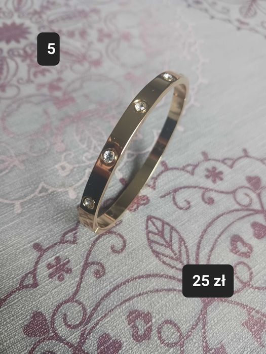 Biżuteria Na Każdą Kieszeń || Bransoletka Pozłacana Stal Chirurgiczna