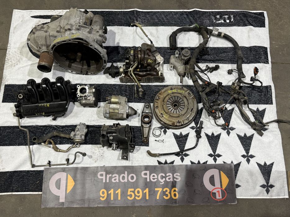Embraiagem caixa smart roadster , material mecanica 40 mil kms