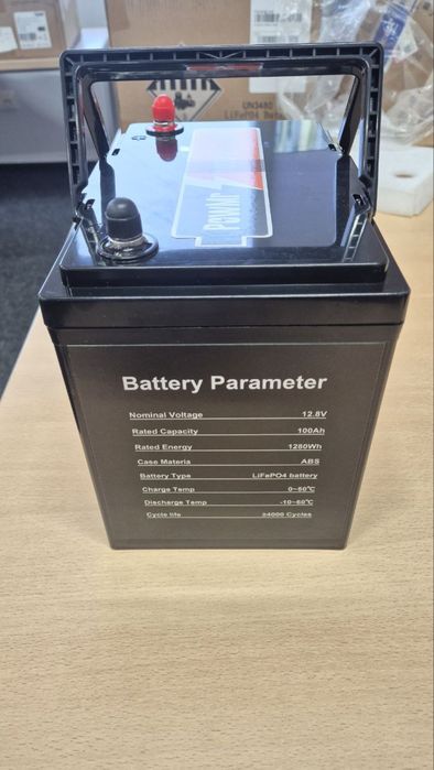 PowMr 12.8v 100ah LiFePO4 Акумулятори