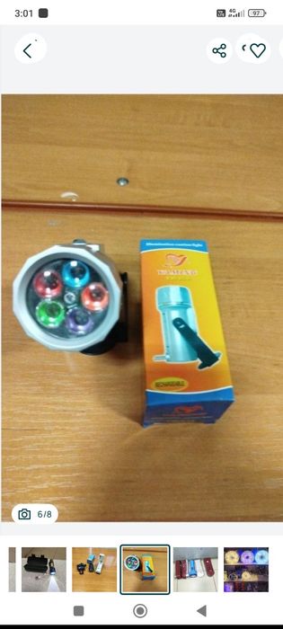 Уличный диодный фонарь