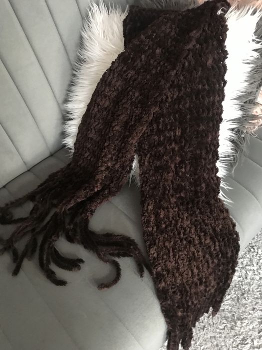 Szalik damski  oczkowy 40 x150 Vintage.