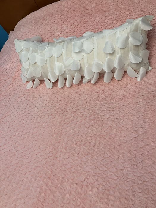 Colcha / Manta  pelo rosa