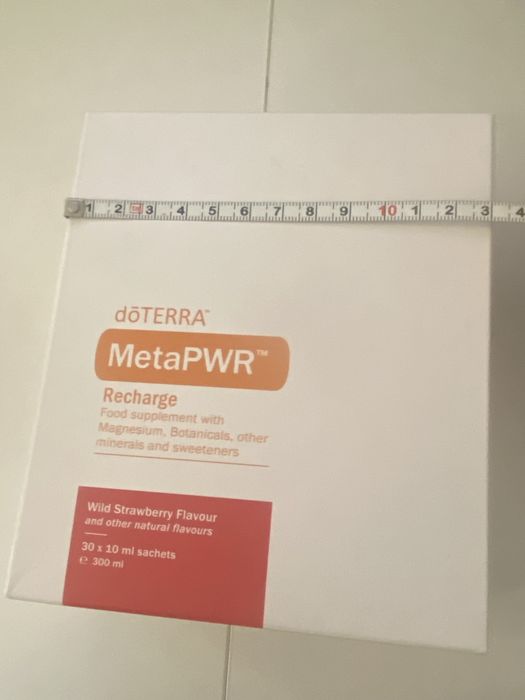 Doterra MetaPWR Poziomka Elektrolity Olejek Eteryczny próbka gratis Meta PWR Recharge Poziomkowy