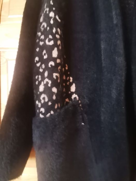 kurtka z alpaki z panterka