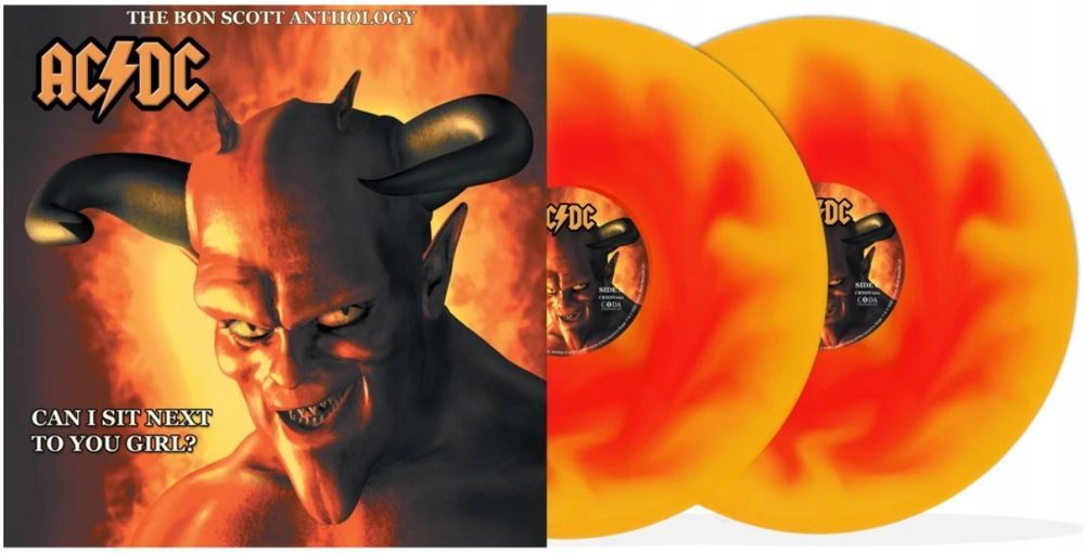 AC/DC - Can I Sit Next To You Girl? 2LP Flame Orange Gatefold Vinyl [E