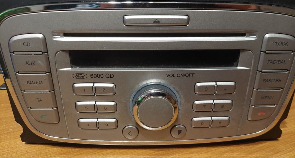 Radio Ford 6000CD oryginalne z kodem