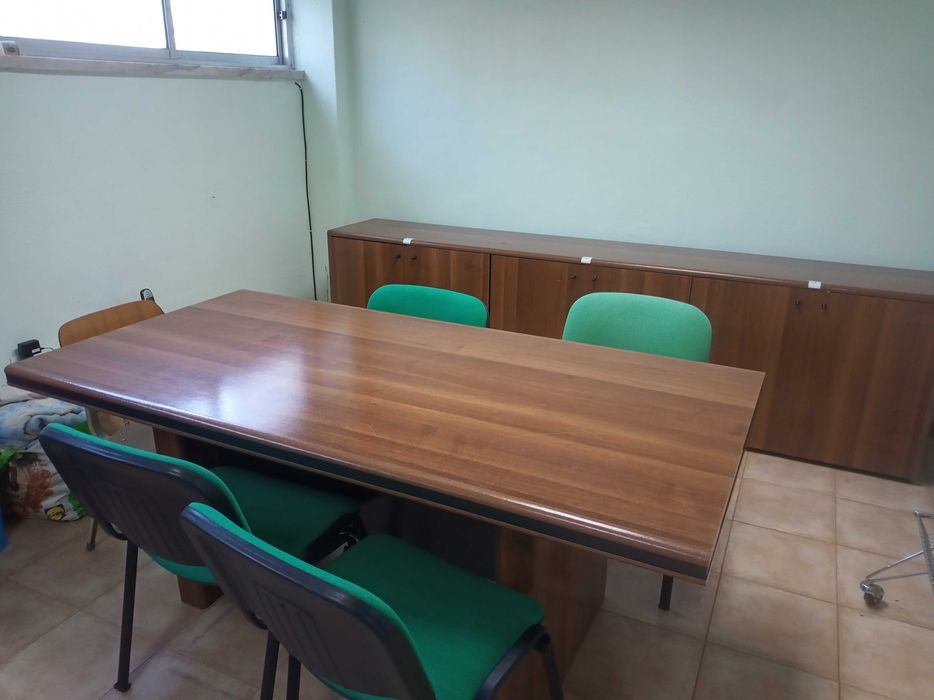 Mesa reunião madeira