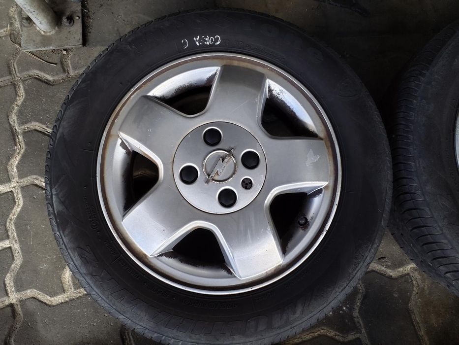 Jantes Opel R14 Com Pneus 175/65 Furção 4X100