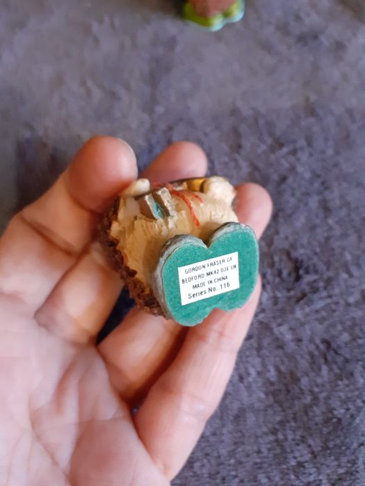 Статуэтки, фигурки полистоун, Мишки Russ, Ежик Gordon Fraser