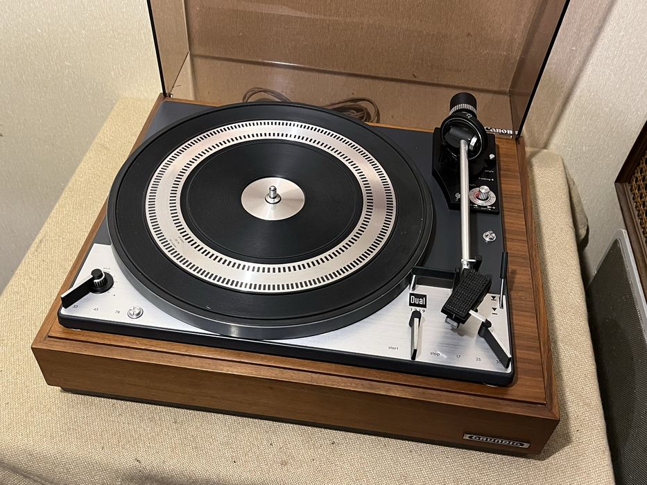 Аудиофильский роликовый проигрыватель винила DUAL 1219 (11кг)(ЗВУК!)
