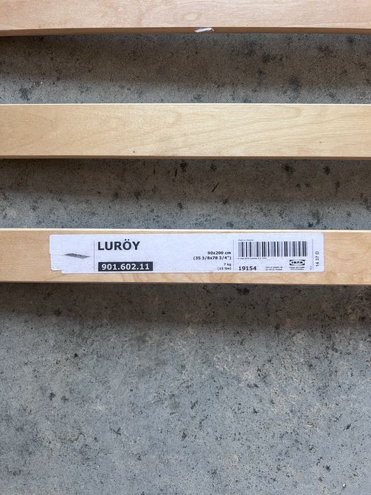 Estrado de cama 90x200 do Ikea