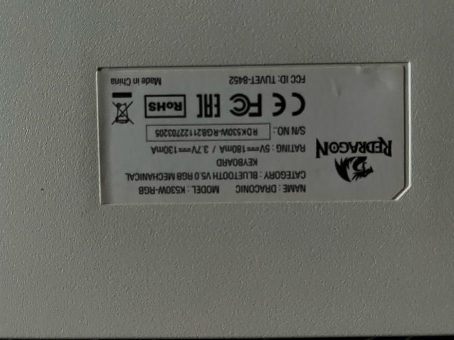 Klawiatura redragon k530
