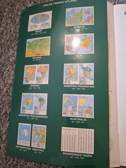 Atlas geograficzny Świąt Polska nowa era jak nowa