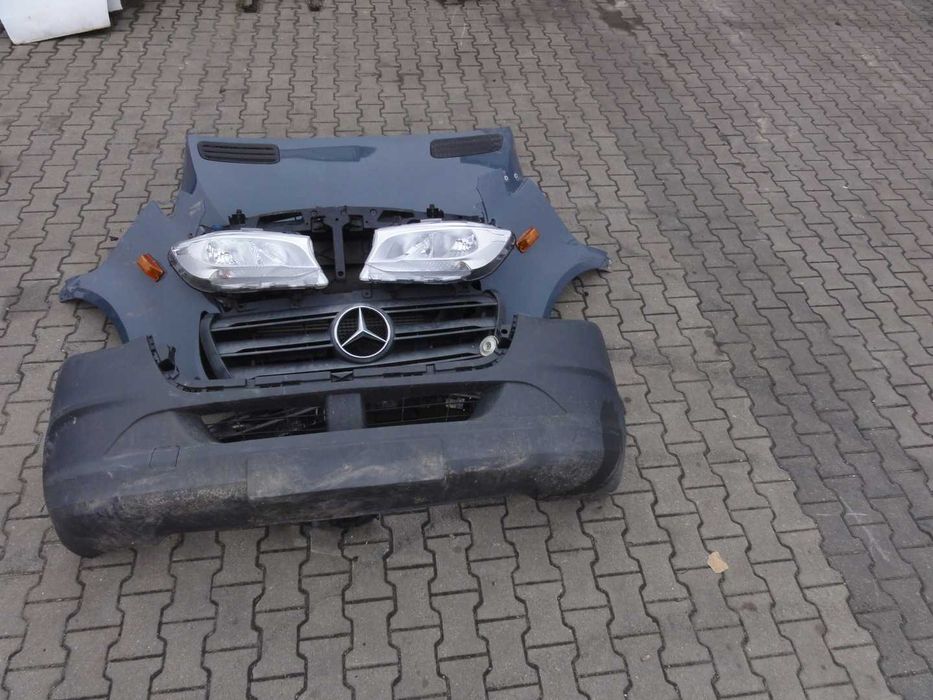 Przód Kompletny Maska Błotnik Lampy Mercedes Sprinter 910 907