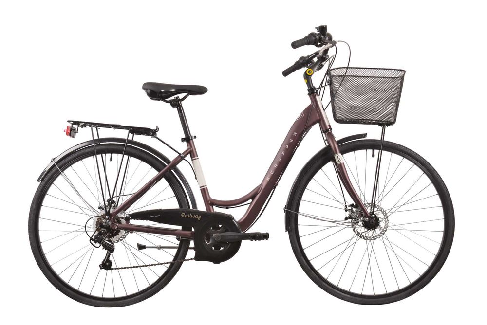 Tani rower miejski SCRAPPER RAILWAY 2.1 28" dwa rozmiary ram 44 i 48cm