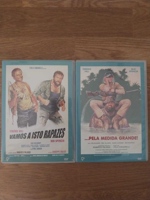 Pack Terrence Hill & Bud Spencer - Caixa Acção - Comedia 2DVD´S