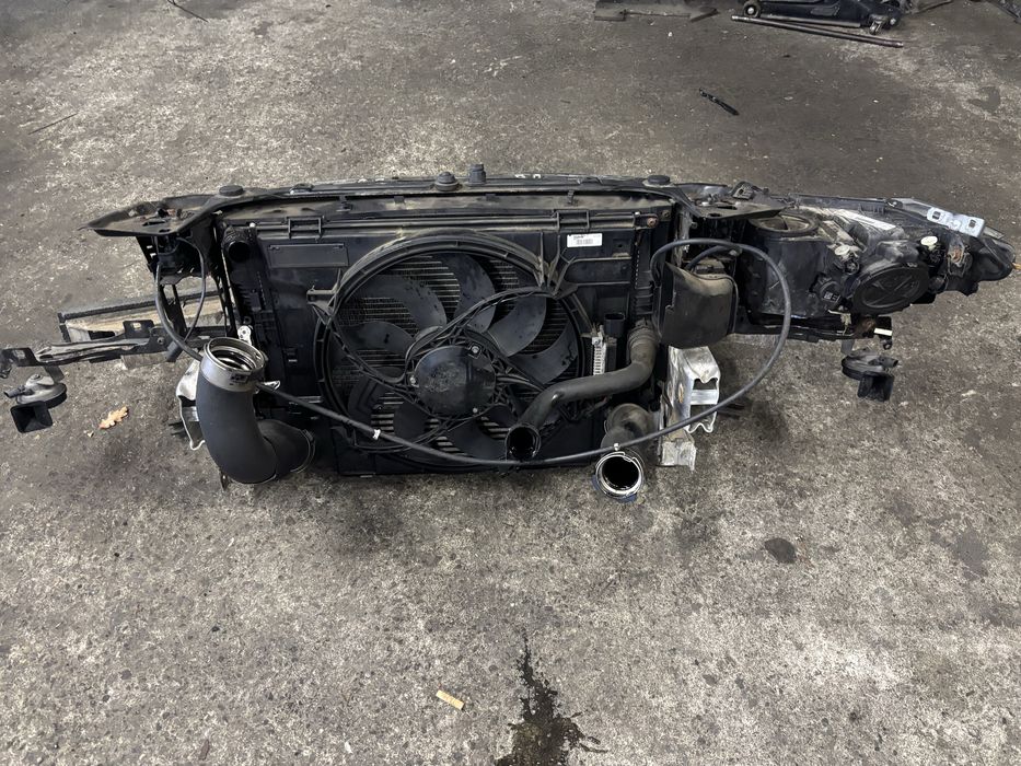 BMW F30 F31 Pas przedni wzmocnienie czołowe chodnica wentylator komple