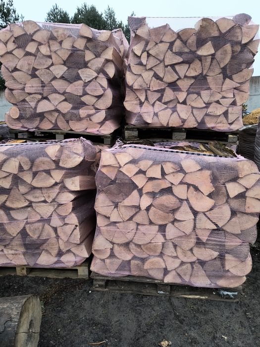 Drewno kominkowe, opałowe BUK, DĄB