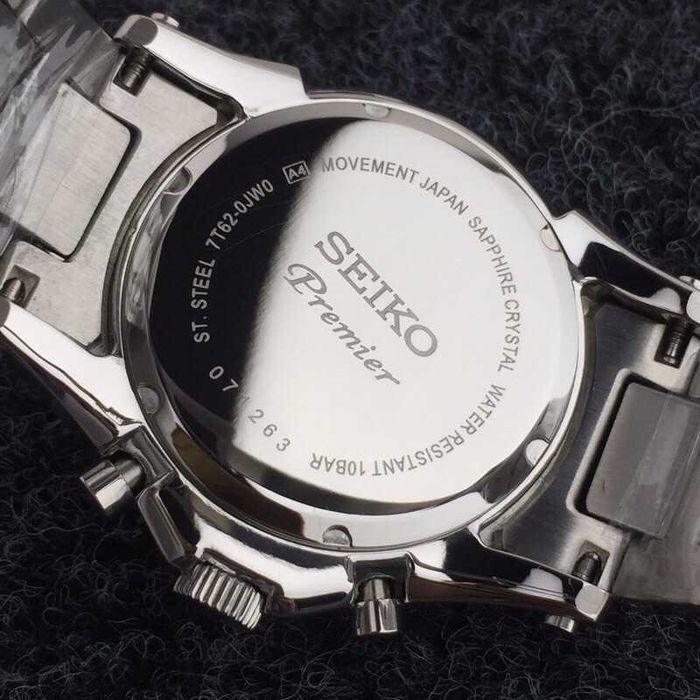 Годинник автоматичний Seiko Premier Chronograph quartz SNAF20P2