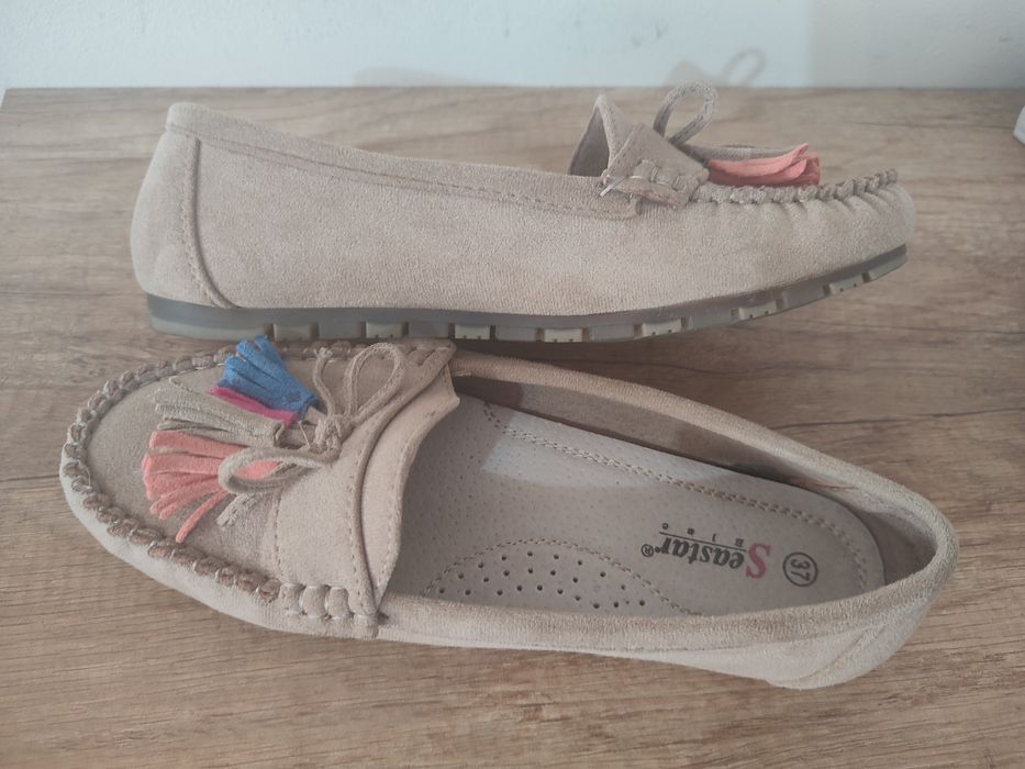 Zamszowe buciki Seastar
