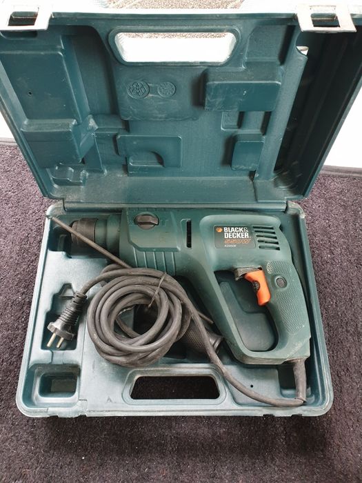 Máquina Black Decker 550W para brocas de encaixe