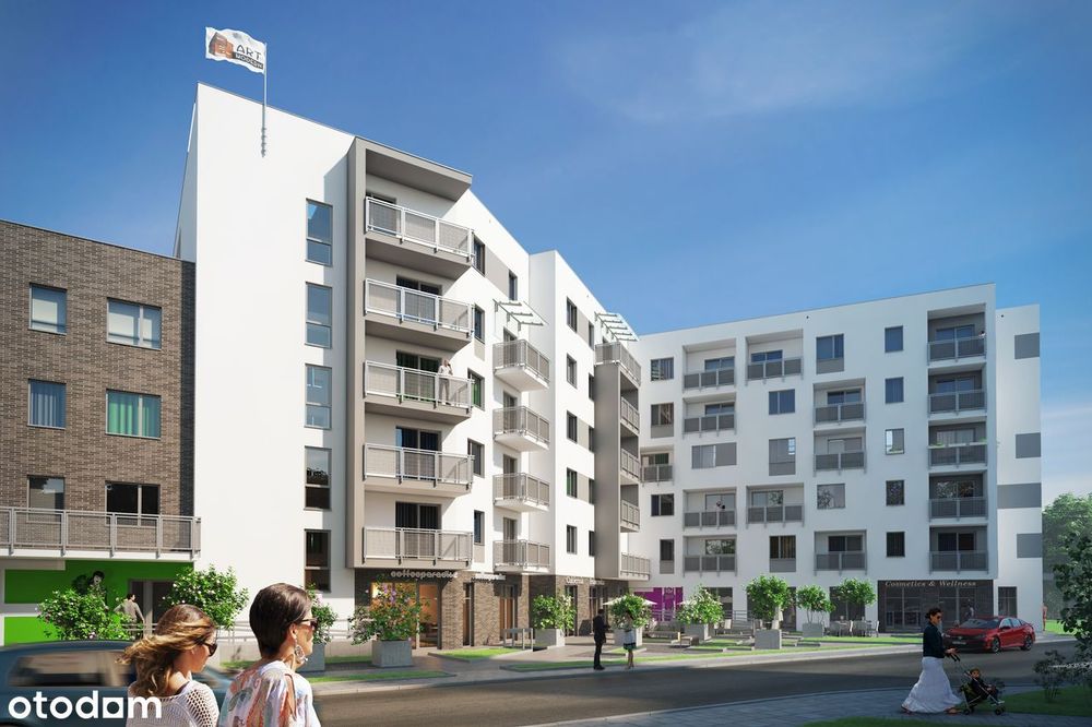 3-pokojowy Loft z prywatnym ogrodem, blisko Centrum, oddany w 2025r.