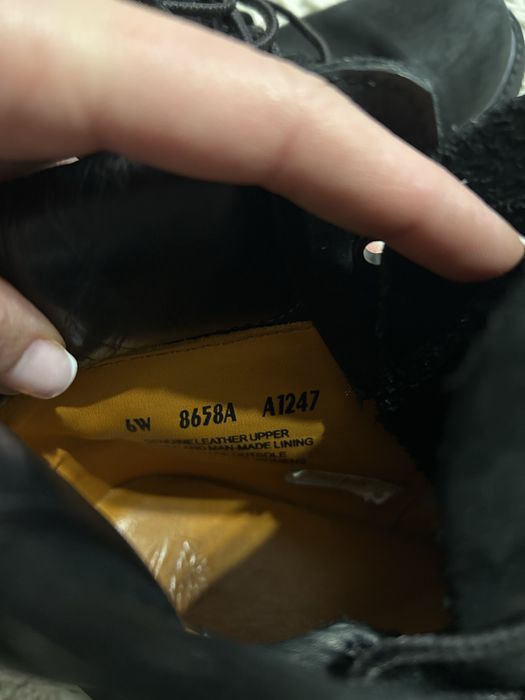 Buty Timberland skóra czarne r.36  trapery botki unisex