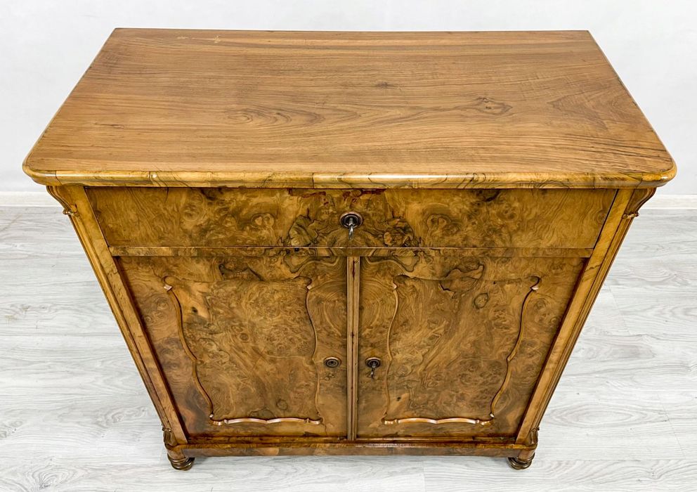 Komoda Louis Philippe - orzech