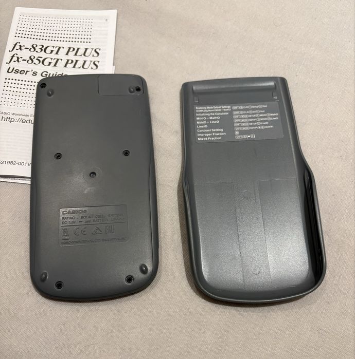 Calculadora casio fx-85GT PLUS