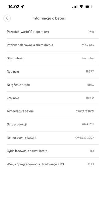 Bateria Akumulator od hulajnogi xiaomi 79%
