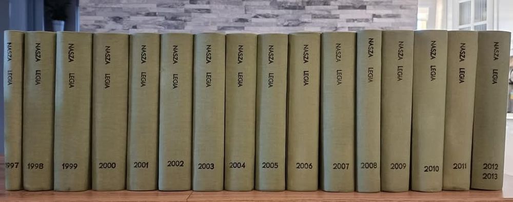 Nasza Legia całe drugie wydanie od 1997r do 2013.r