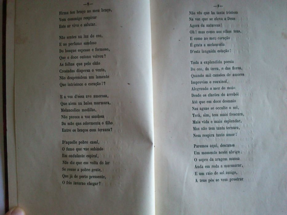 Versos, Bulhão Pato 1ª edição 1862 Soc. Typographica Franco-Portugueza