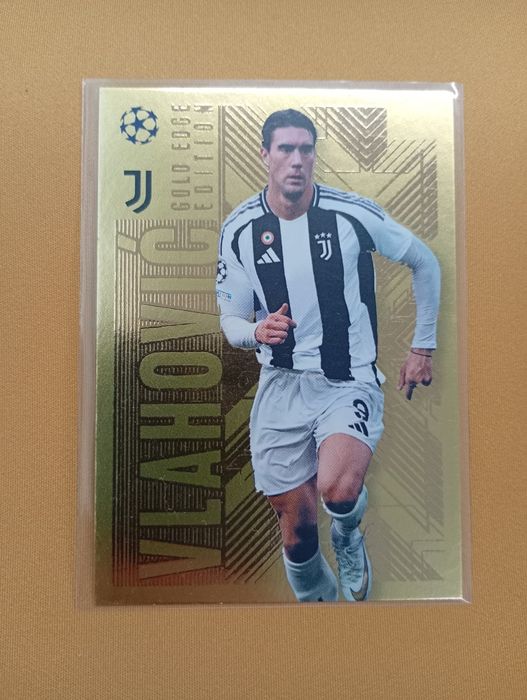 Carta Topps Gold Edge Edition Dusan Vlahovic