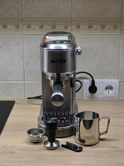 Ріжкова кавоварка DeLonghi EC 890 M Dedica Duo -  оф.гарантія до 09/27