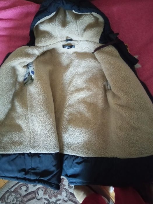 Зимняя куртка пуховик для мальчика р.42