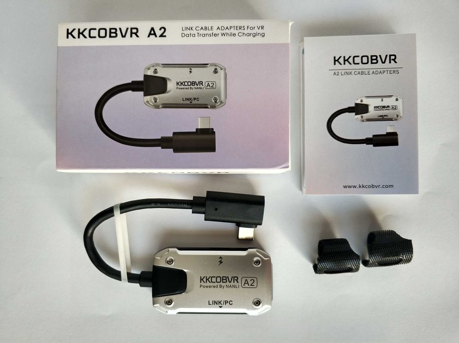 ❮KKCOBVR❯ «2A» Адаптер для VR "Link + зарядка" (Quest / PICO+)
