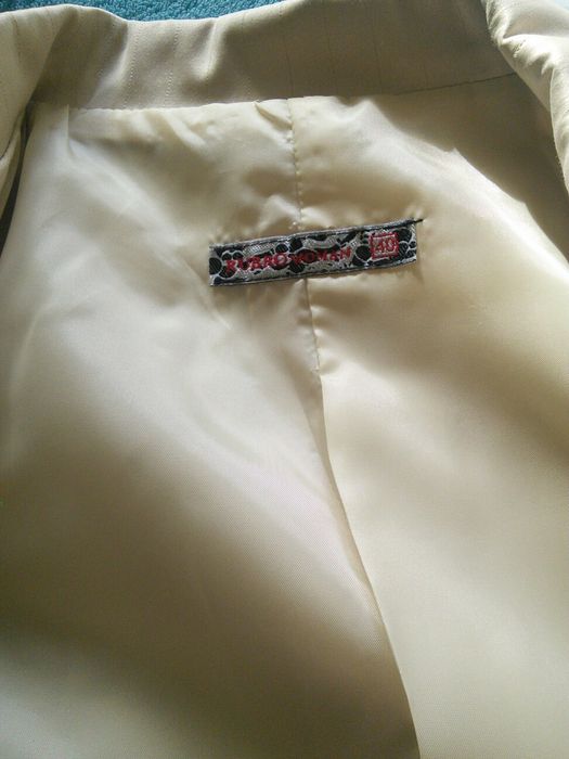 Blazer beje risca