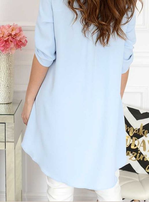 Koszula damska La Blanche 36, błękitna , śliczna #casual