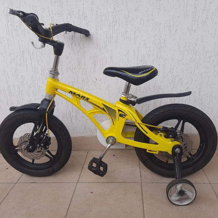 Велосипед детский Mars 14 облегченный 7 кг Magnesium Royal Bike