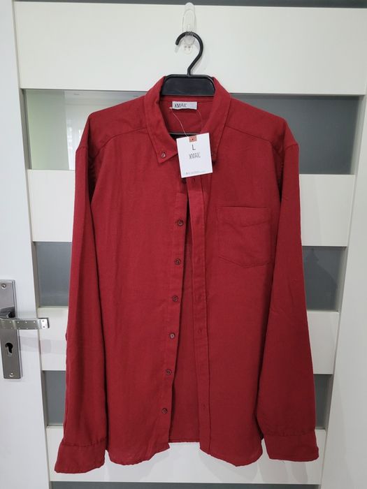 Koszula z długim rękawem. Nowa rozm.L !Godna uwagi!