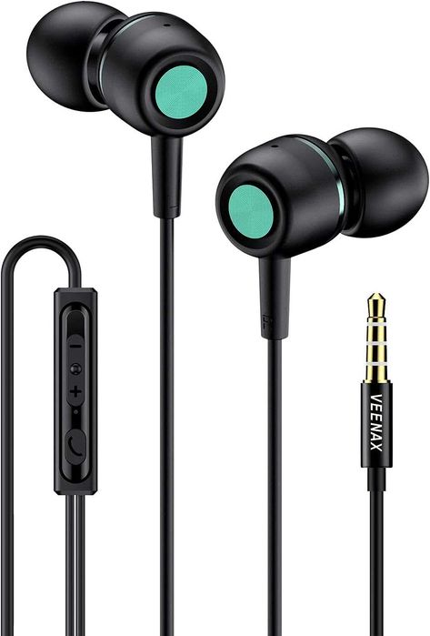 Przewodowe słuchawki douszne VEENAX M3