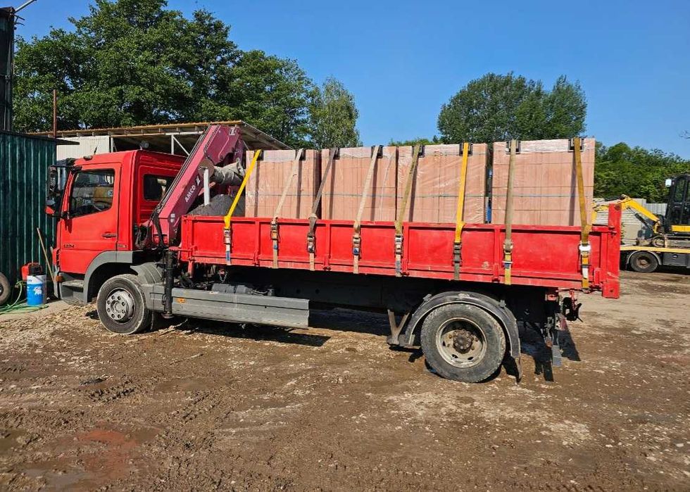 usługi transportowe dźwig, HDS, niskopodwozie, wywrotki, koparkami