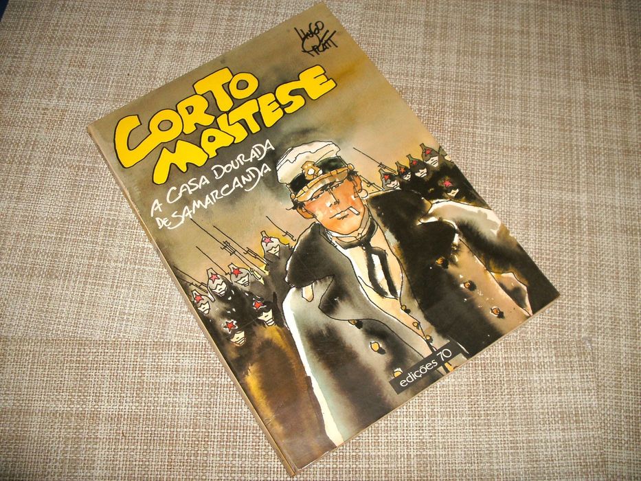 BD Banda Desenhada Corto Maltese A Casa Dourada de Samarcanda