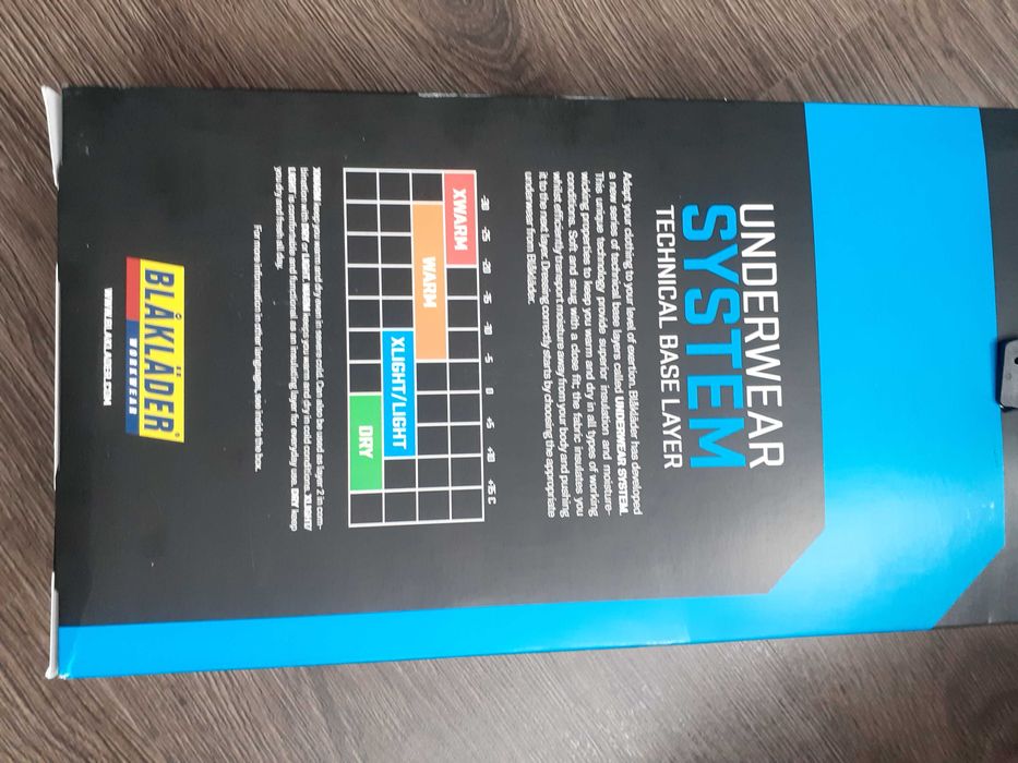 Bielizna termoaktywna Blaklader roz. L