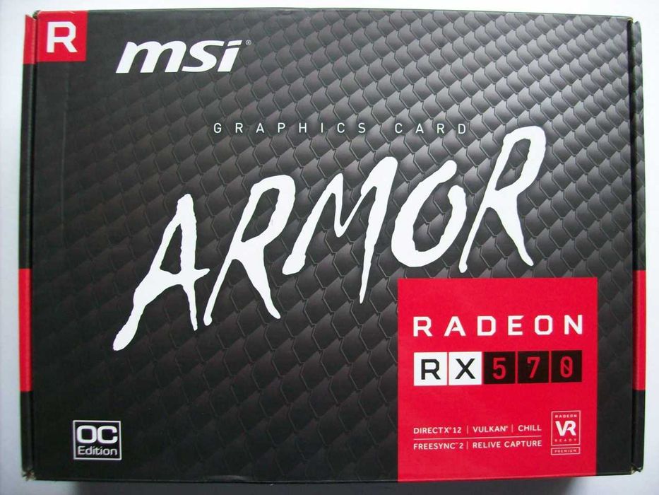Karta graficzna MSI Radeon RX 570 Armor - 8GB