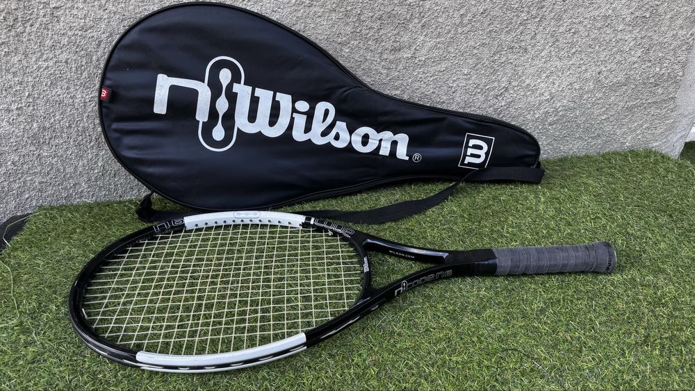 Rakieta Do Gry W Tenisa Ziemnego Wilson N6 + Pokrowiec Tanio Pszów Rybnik Racibórz